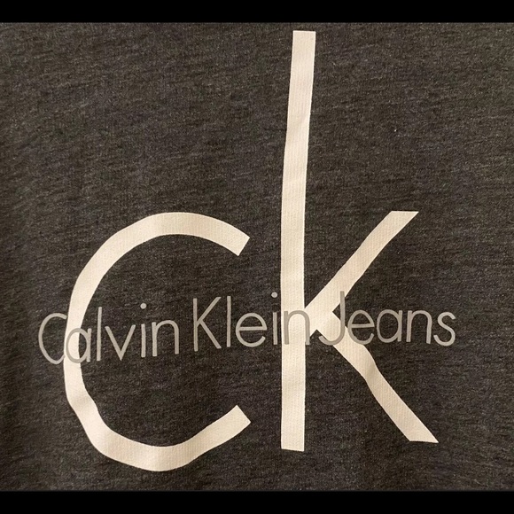 Calvin Klein Women’s Dark Grey Hoodie Large Size - Picture 3 of 3